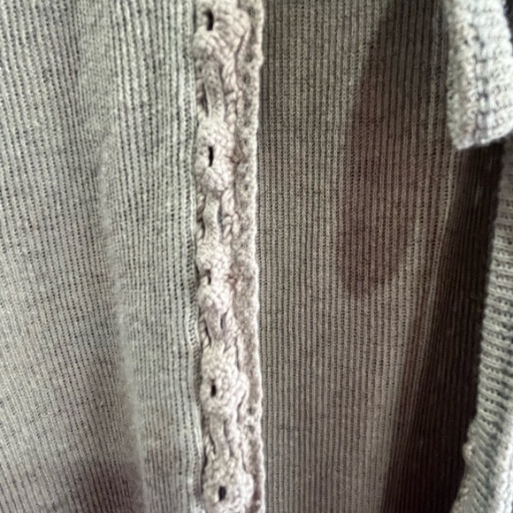 Easel Heather Gray Long Sleeve Top - Picture 3 of 4